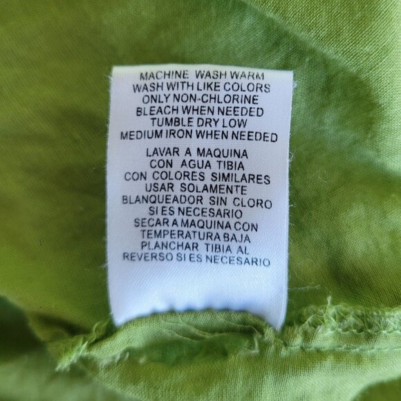 L.E.I. Taylor Swift Collection Green Cotton Sundress Size S Vintage Summer - Picture 11 of 13